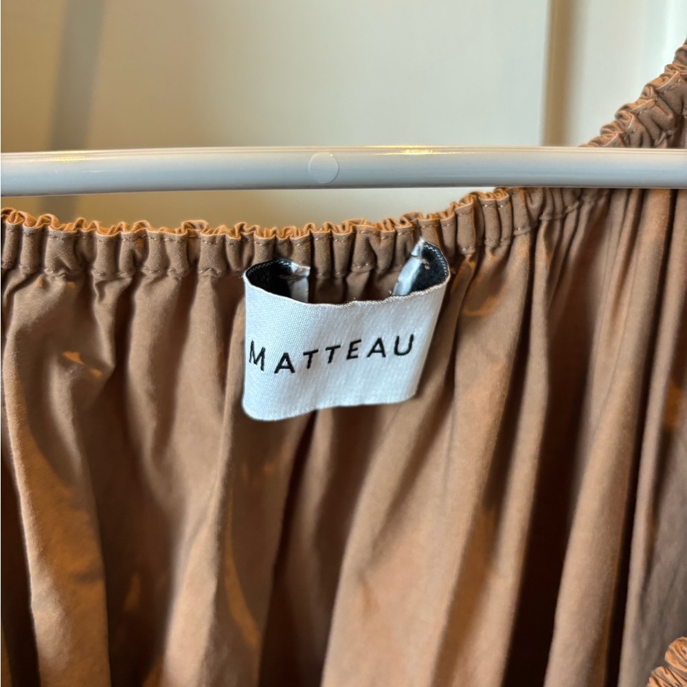 Matteau Tan Maxi Dress - Picture 3 of 4